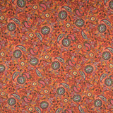 Crepe Marrocain Cachemire Brique - Ribes y Casals