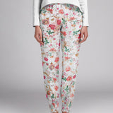 Crepe Marrocain Fleur Blanc - Ribes y Casals