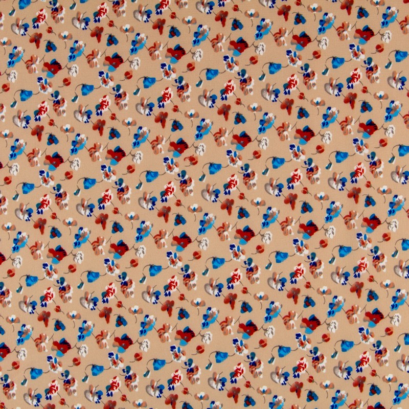 Crepe Marrocain Liberty Beige - Ribes y Casals