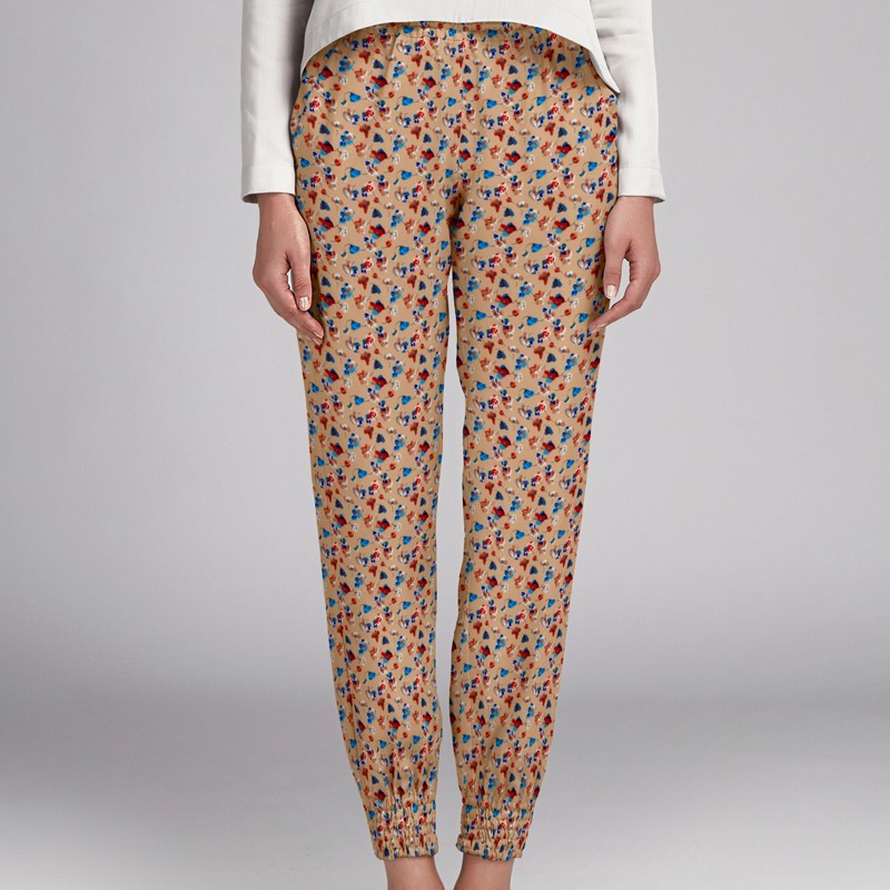 Crepe Marrocain Liberty Beige - Ribes y Casals