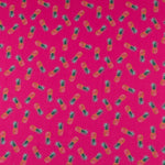 Crepe Marrocain Ananas Fuchsia - Ribes y Casals