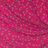 Crepe Marrocain Ananas Fuchsia - Ribes y Casals