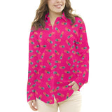 Crepe Marrocain Ananas Fuchsia - Ribes y Casals