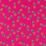 Crepe Marrocain Ananas Fuchsia - Ribes y Casals