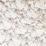 Crepe Marrocain Branches Blanc - Ribes y Casals