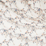 Crepe Marrocain Branches Blanc - Ribes y Casals