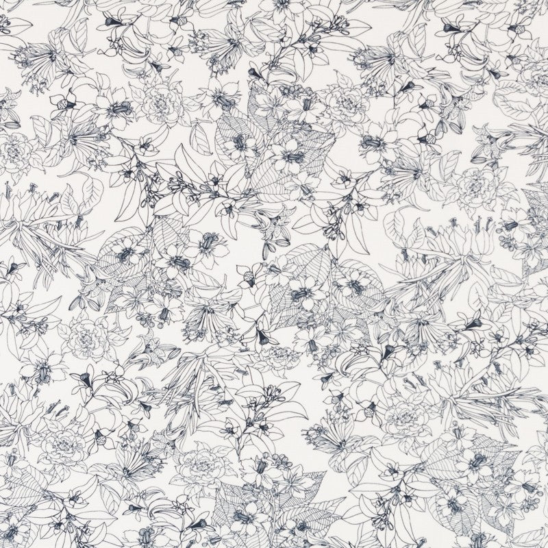 Crepe Marrocain Tropical Blanc - Ribes y Casals