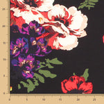 Crêpe Fleur Noire Maxi - Ribes y Casals