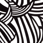 Crêpe Minimaliste Blanc Noir - Ribes y Casals