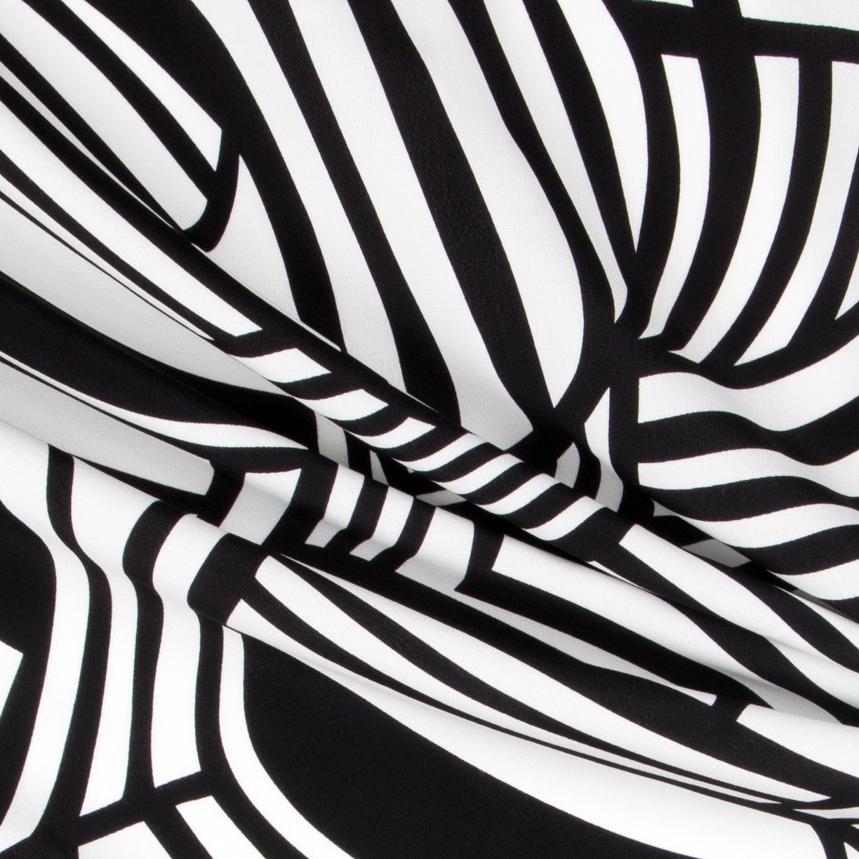 Crêpe Minimaliste Blanc Noir - Ribes y Casals