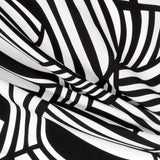 Crêpe Minimaliste Blanc Noir - Ribes y Casals