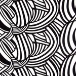 Crêpe Minimaliste Blanc Noir - Ribes y Casals