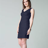 Tissu Crêpe Fashion Blue Night - Ribes y Casals