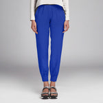 Tissu Crêpe Mode Bleu Soutenu - Ribes y Casals