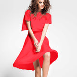 Tissu Crêpe Corail Fashion - Ribes y Casals