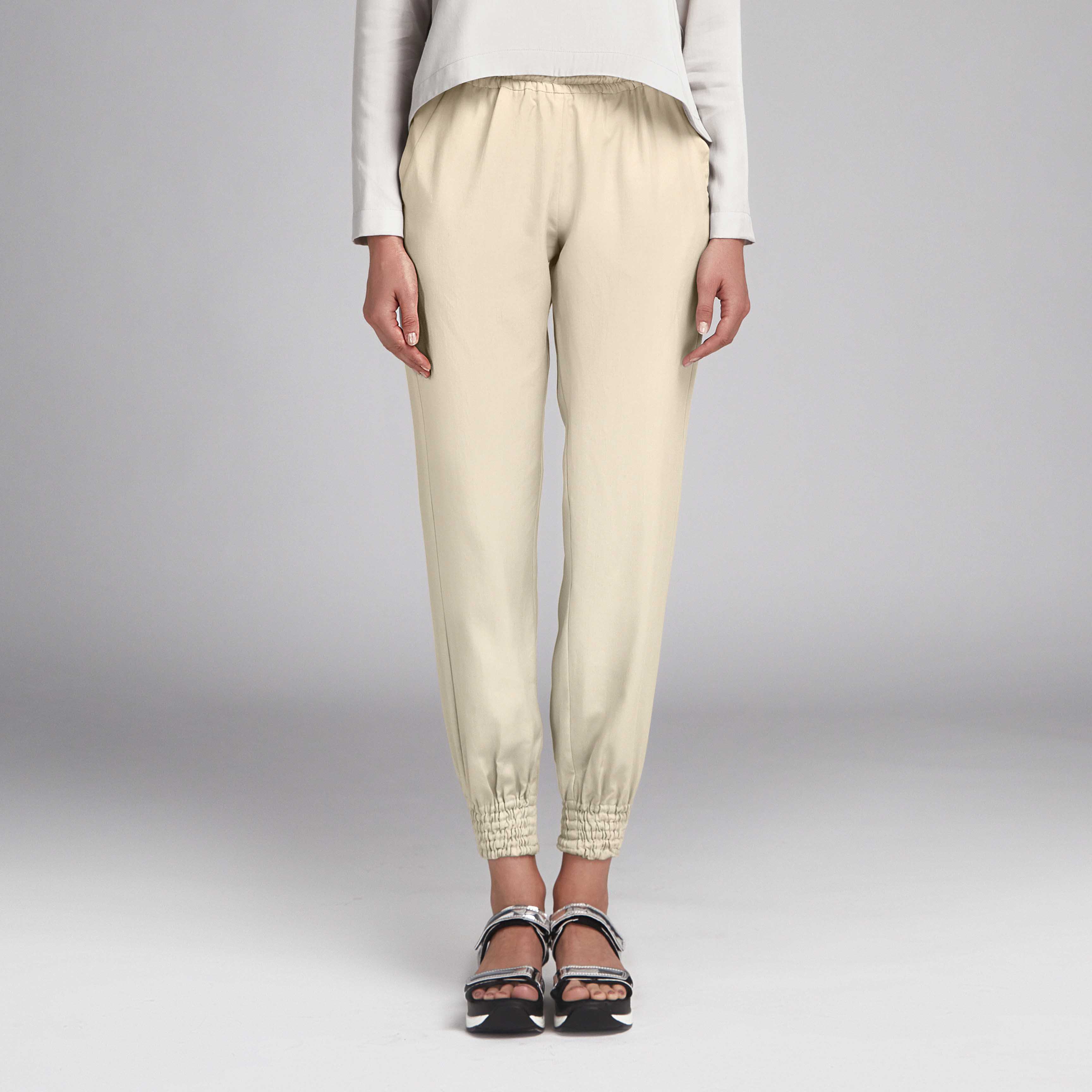 Tissu Crêpe Crème Mode - Ribes y Casals