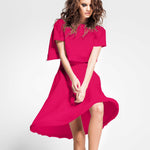 Tissu Crêpe Framboise Mode - Ribes y Casals