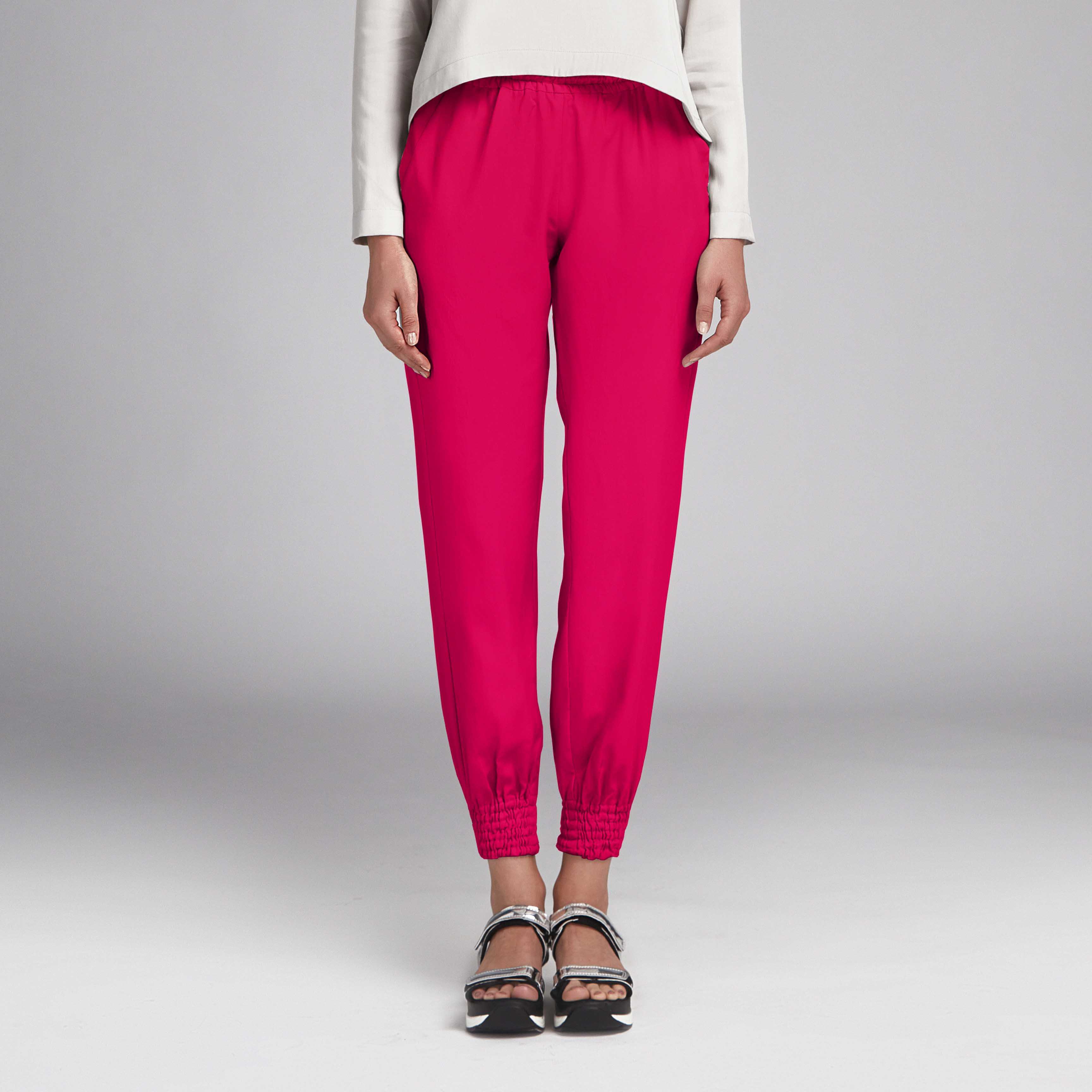 Tissu Crêpe Framboise Mode - Ribes y Casals