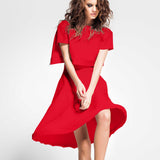 Tissu Crêpe Fashion Rouge - Ribes y Casals