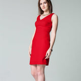 Tissu Crêpe Fashion Rouge - Ribes y Casals