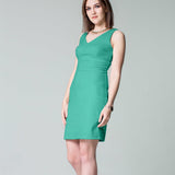 Tissu Crêpe Mode Vert d&#39;Eau - Ribes y Casals