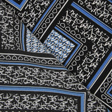 Crêpe Mosaïque Love Bleu - Ribes y Casals