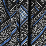 Crêpe Mosaïque Love Bleu - Ribes y Casals