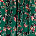 Crêpe Fleurs Japon Vert - Ribes y Casals