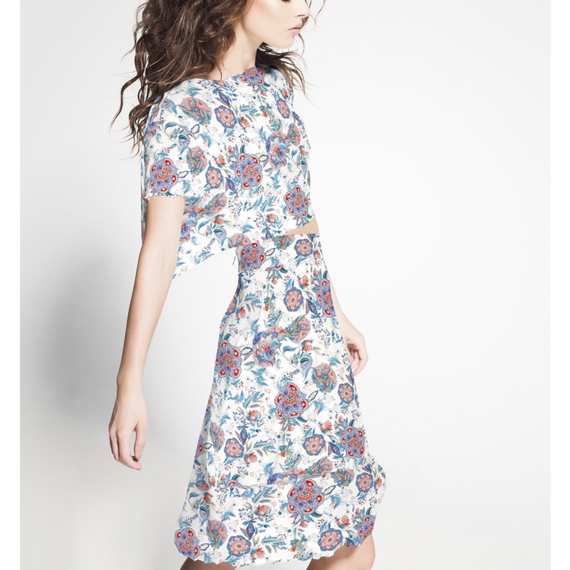 Crêpe Peasly Écru - Ribes y Casals