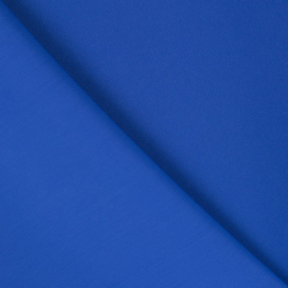 Crepe Polyester Bleu Soutenu - Ribes y Casals