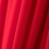 Jersey Crêpe Élastique Rouge - Ribes y Casals