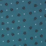 Crêpe Fleurs Japon Vert - Ribes y Casals