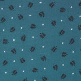 Crêpe Fleurs Japon Vert - Ribes y Casals