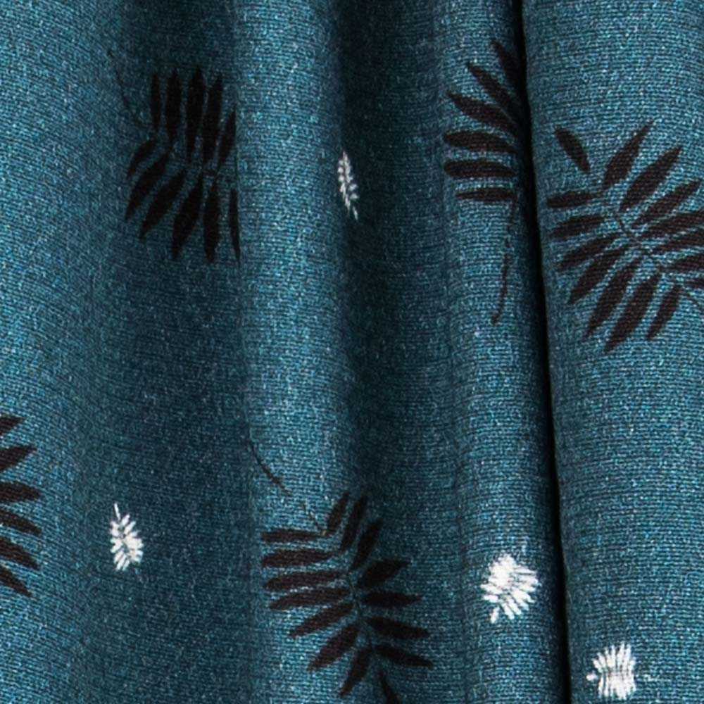 Crêpe Fleurs Japon Vert - Ribes y Casals