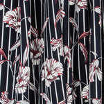 Crêpe Fleurs Japon Vert - Ribes y Casals