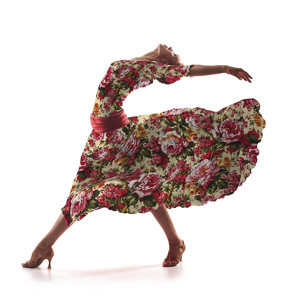 Crêpe Rosiers Beige - Ribes y Casals