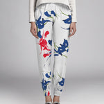 Crêpe Roses Bleu et Rouge - Ribes y Casals