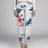 Crêpe Roses Bleu et Rouge - Ribes y Casals