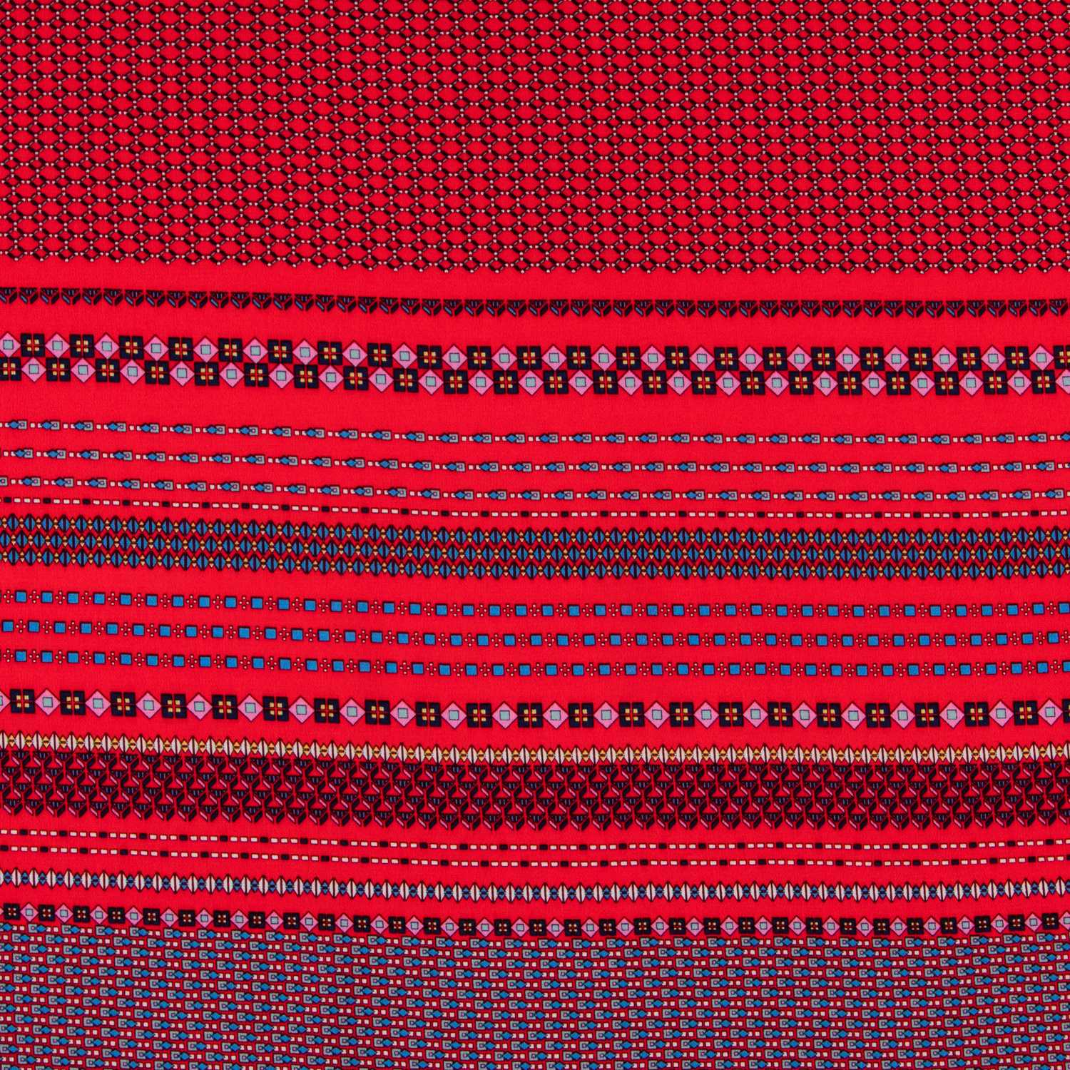 Crêpe De Satin Bordure Corail - Ribes y Casals