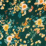 Crêpe Satin Hiver Vert - Ribes y Casals