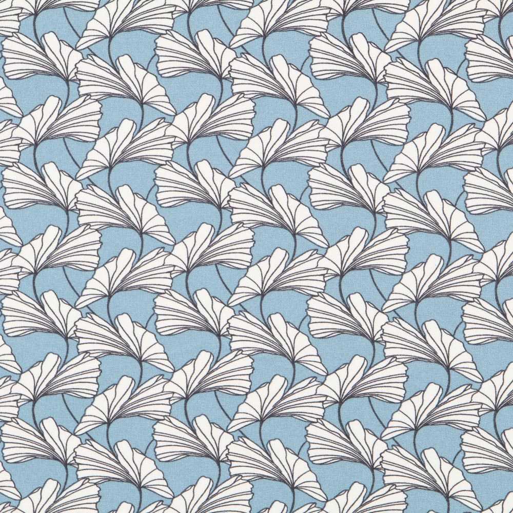 Crêpe Stretch Bleu Tropicale - Ribes y Casals