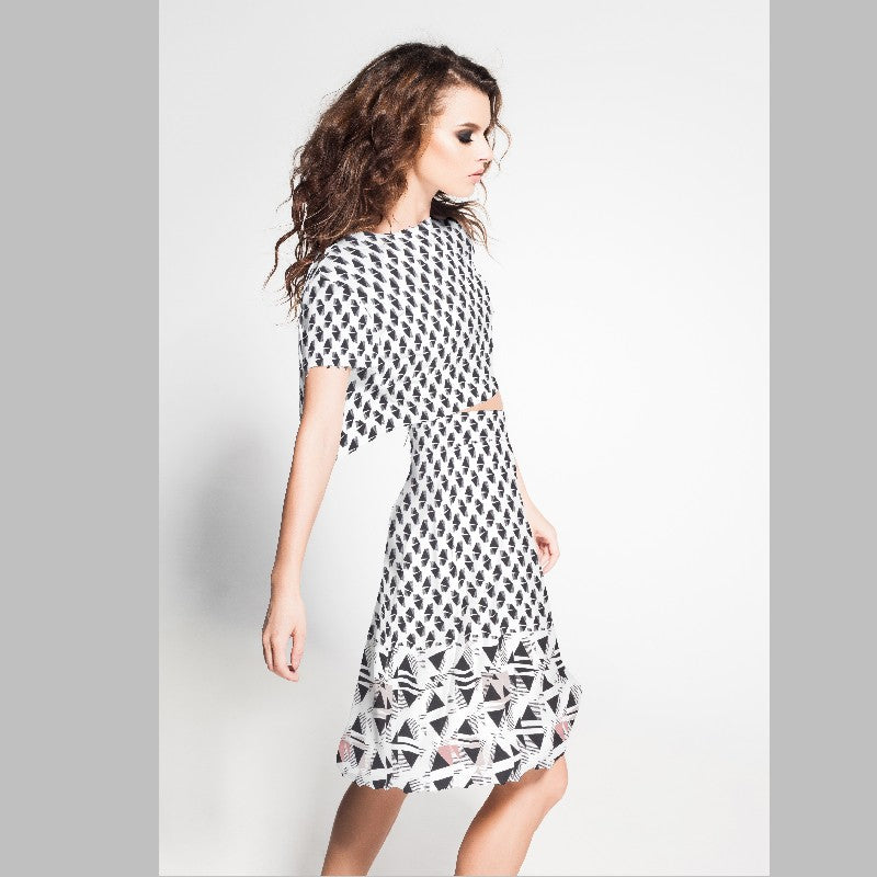 Crepe Triangulaire Blanc - Ribes y Casals