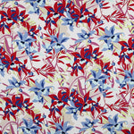 Crêpe Tropical Fleuri Multicolore - Ribes y Casals