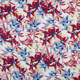 Crêpe Tropical Fleuri Multicolore - Ribes y Casals