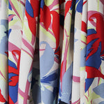 Crêpe Tropical Fleuri Multicolore - Ribes y Casals