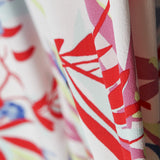 Crêpe Tropical Fleuri Multicolore - Ribes y Casals