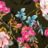 Crêpe Tropicale Kaki - Ribes y Casals