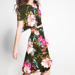 Crêpe Tropicale Kaki - Ribes y Casals