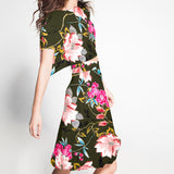 Crêpe Tropicale Kaki - Ribes y Casals