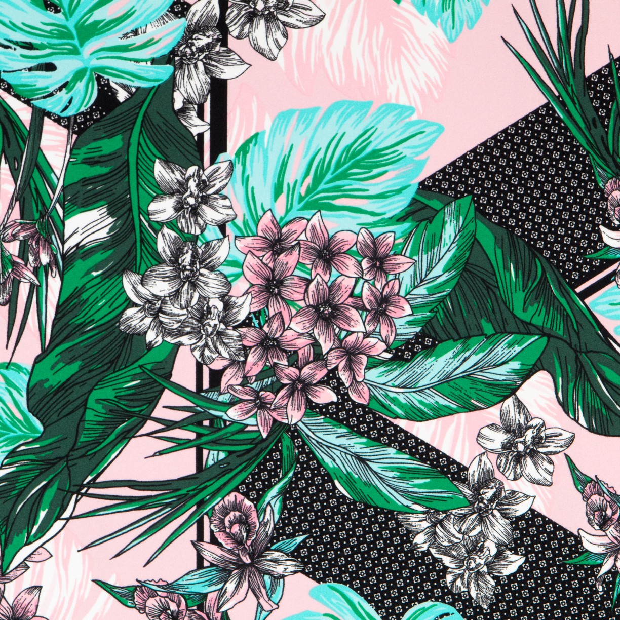 Crêpe Tropical Rose - Ribes y Casals